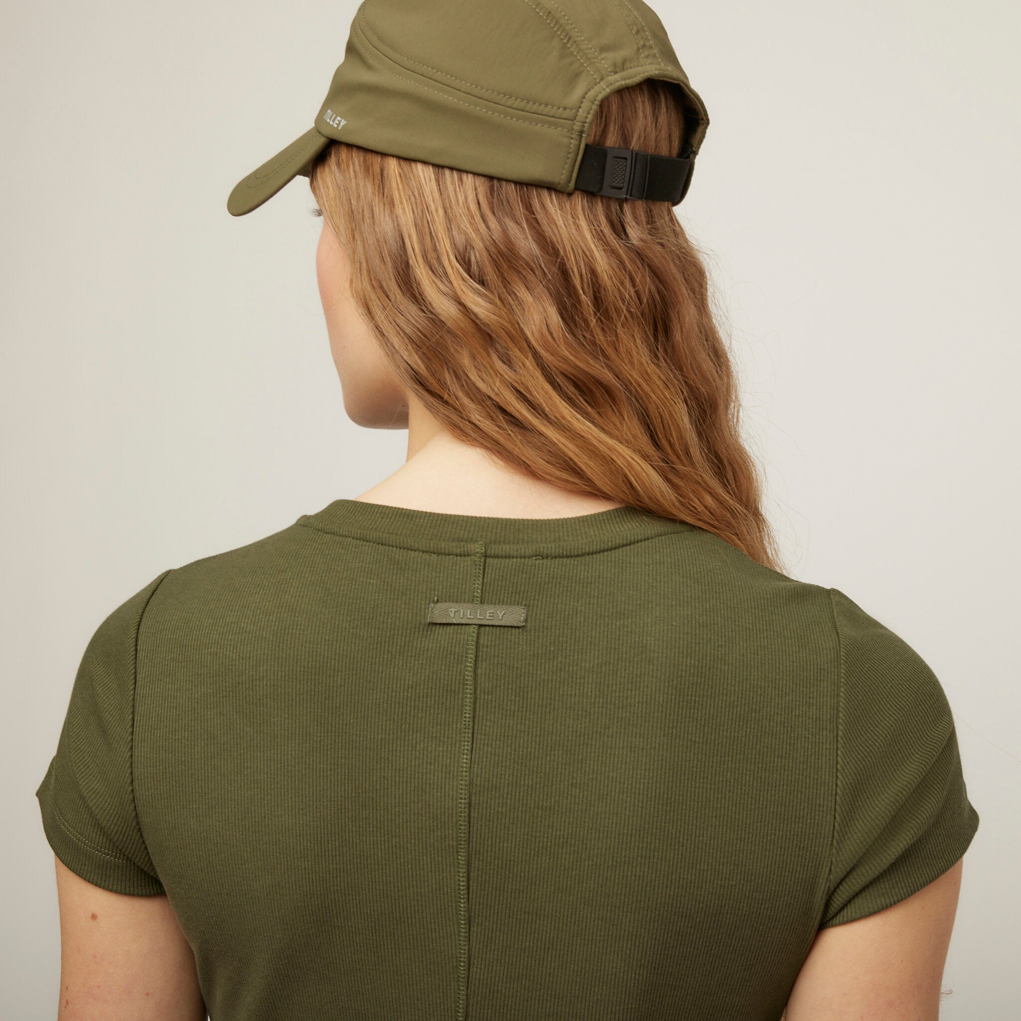 Short Sleeve Rib Tee Dress - Image 5