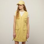 Tencel Cotton Safari Vest Dress