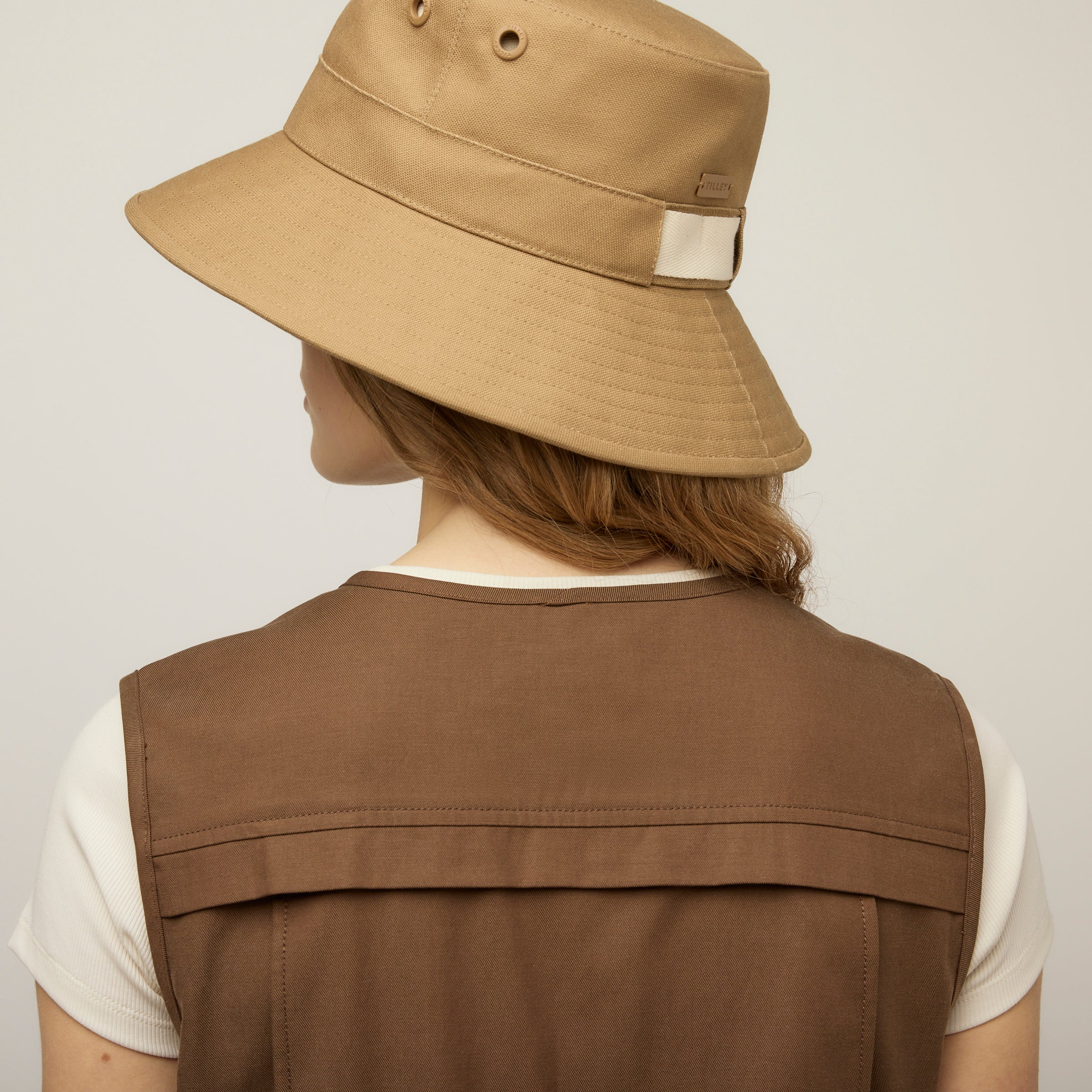 Tencel Cotton Safari Vest Dress - Image 19