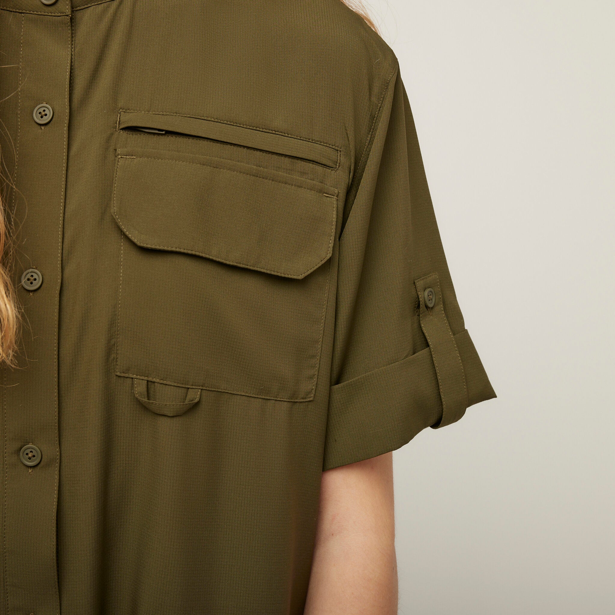 UPF Ripstop Shirt Dress - Image 5