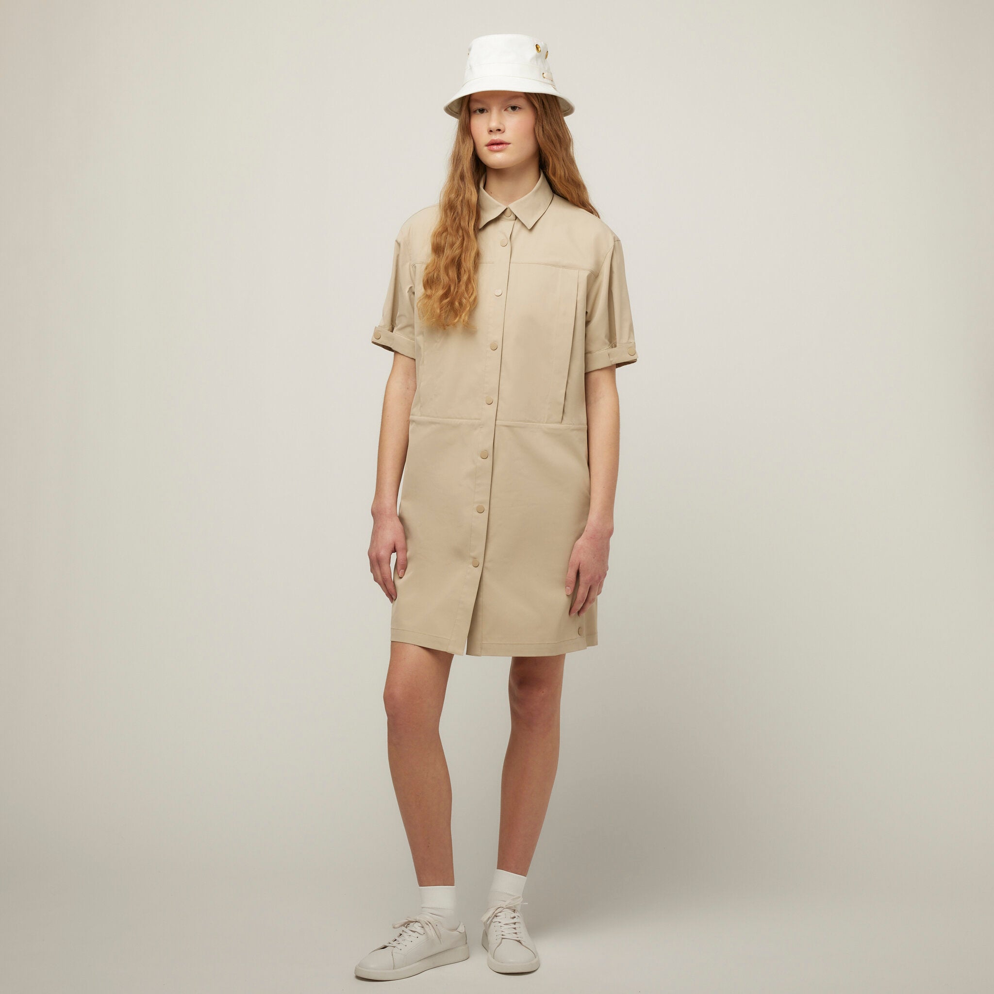 Roam Side Snap Shirt Dress - Image 9