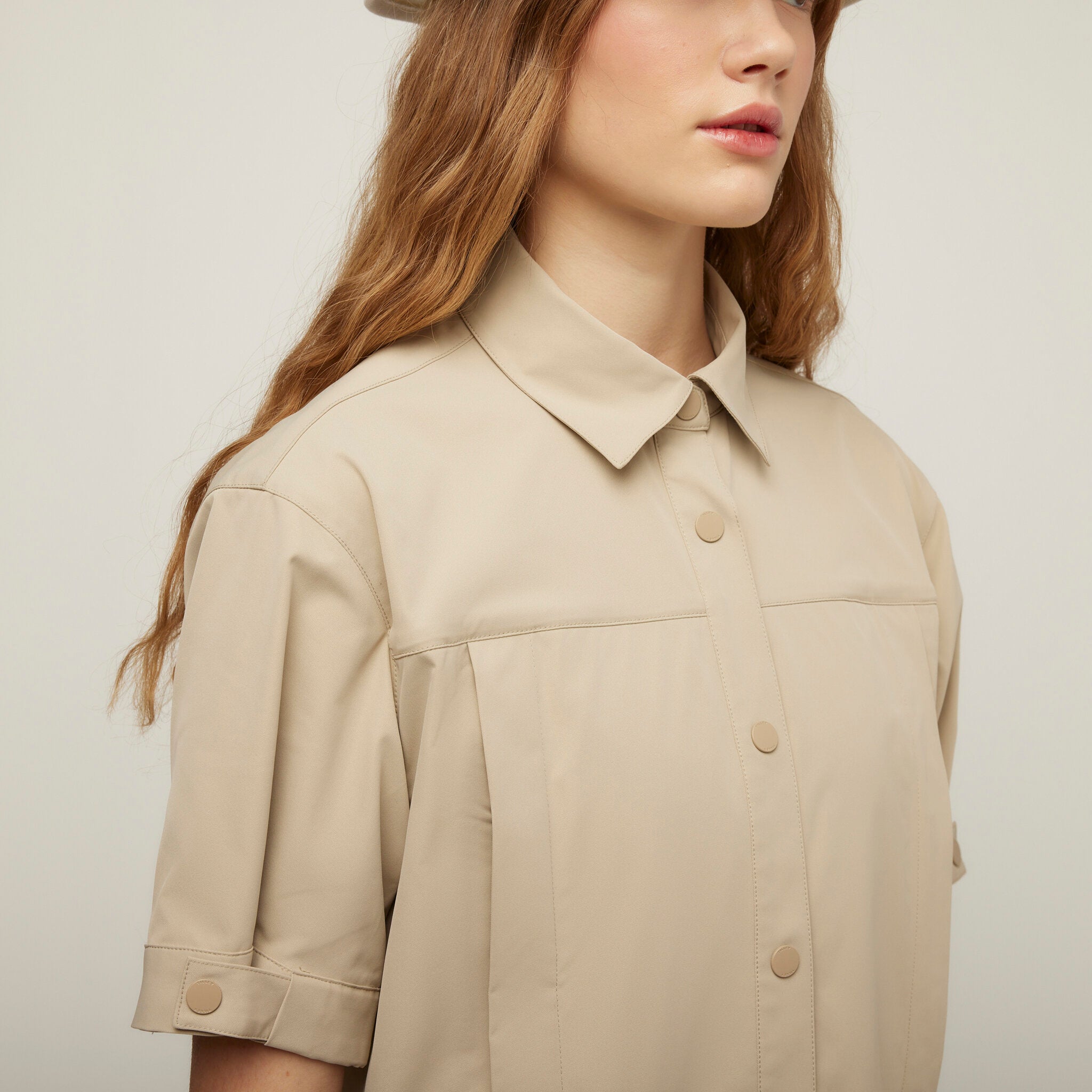 Roam Side Snap Shirt Dress - Image 6