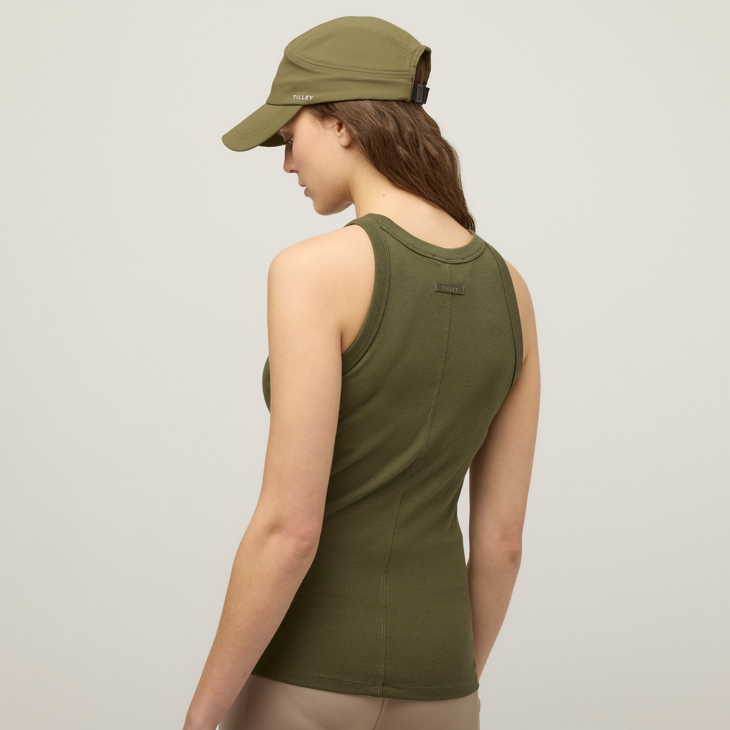 High Neck Rib Tank - Image 55