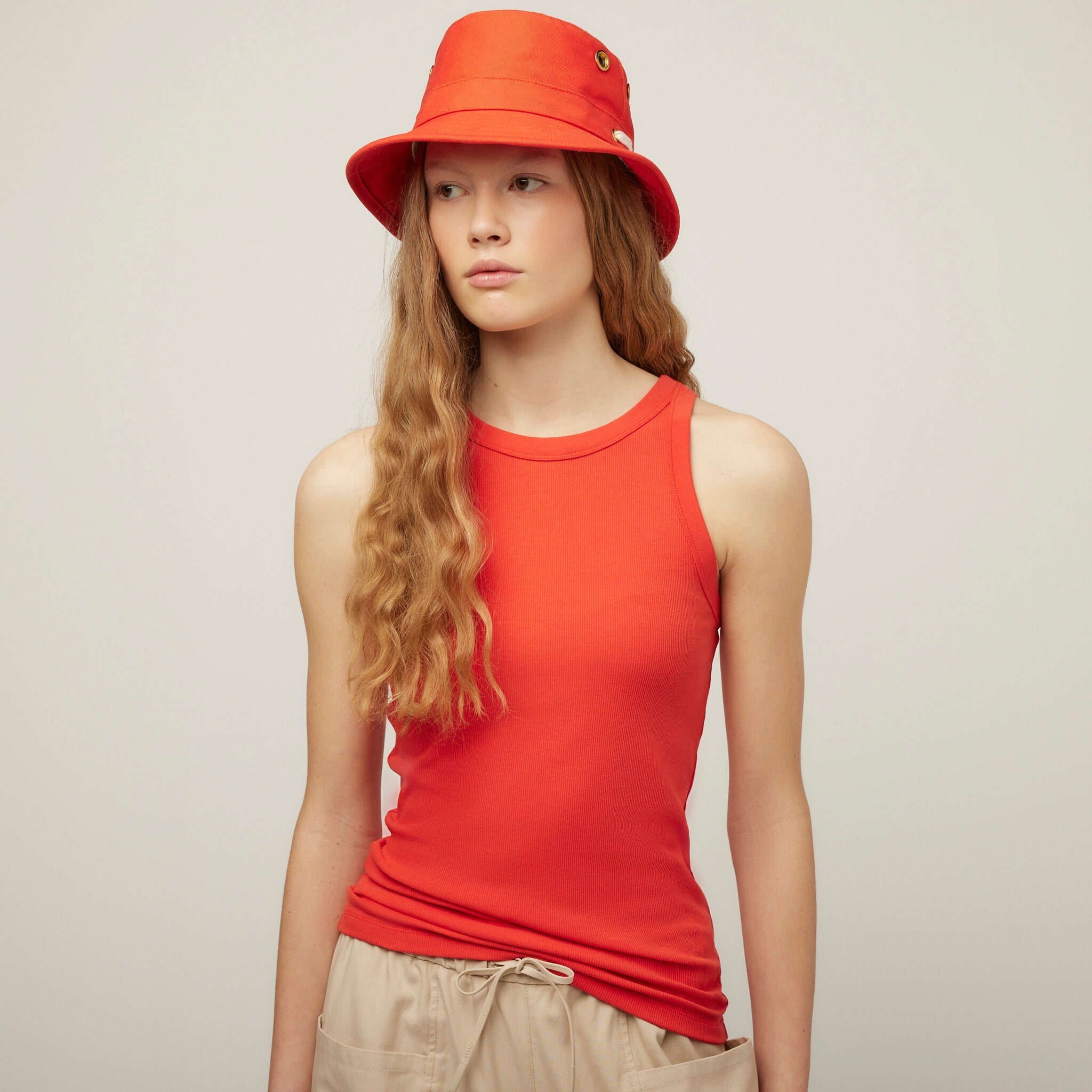 High Neck Rib Tank - Image 29