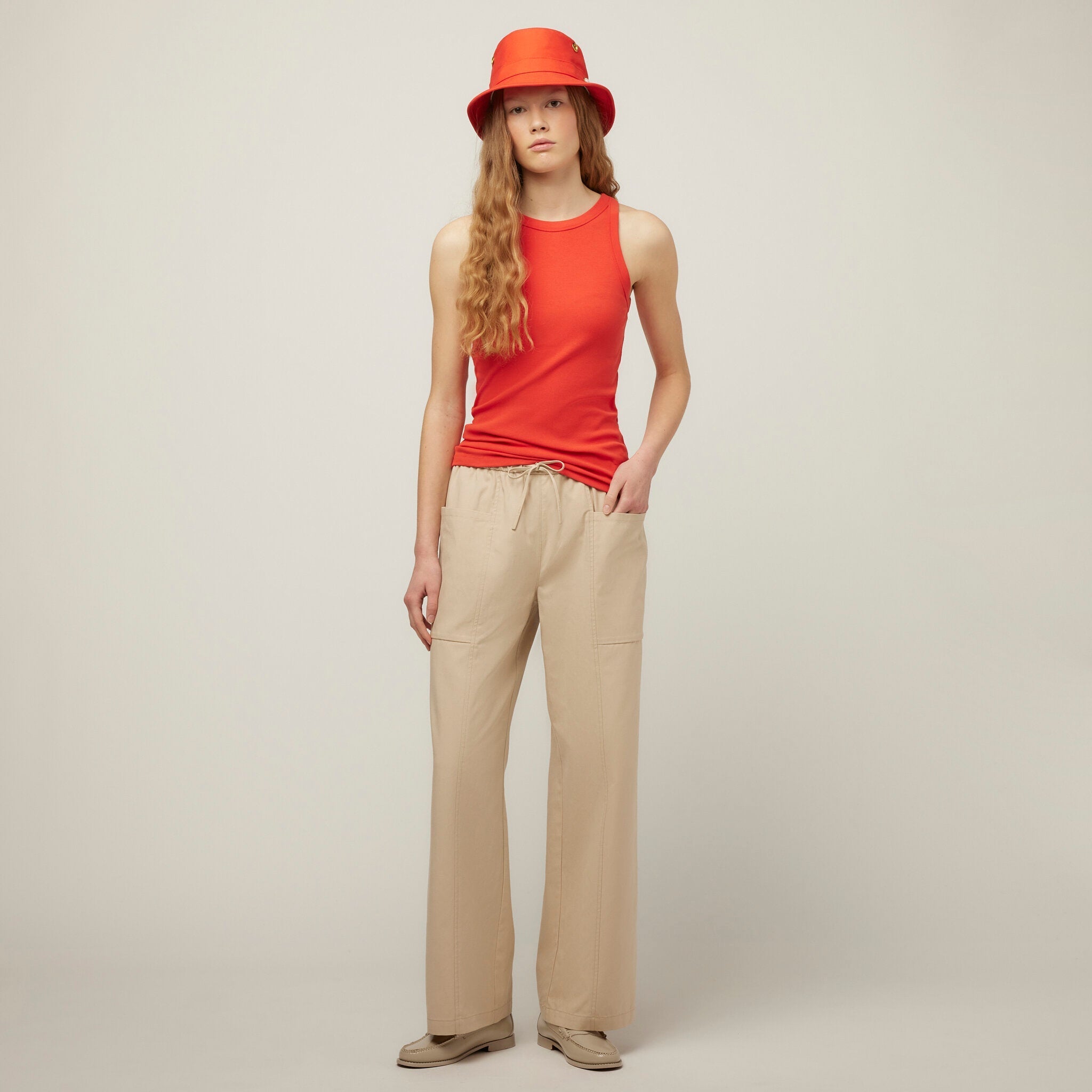 High Neck Rib Tank - Image 36