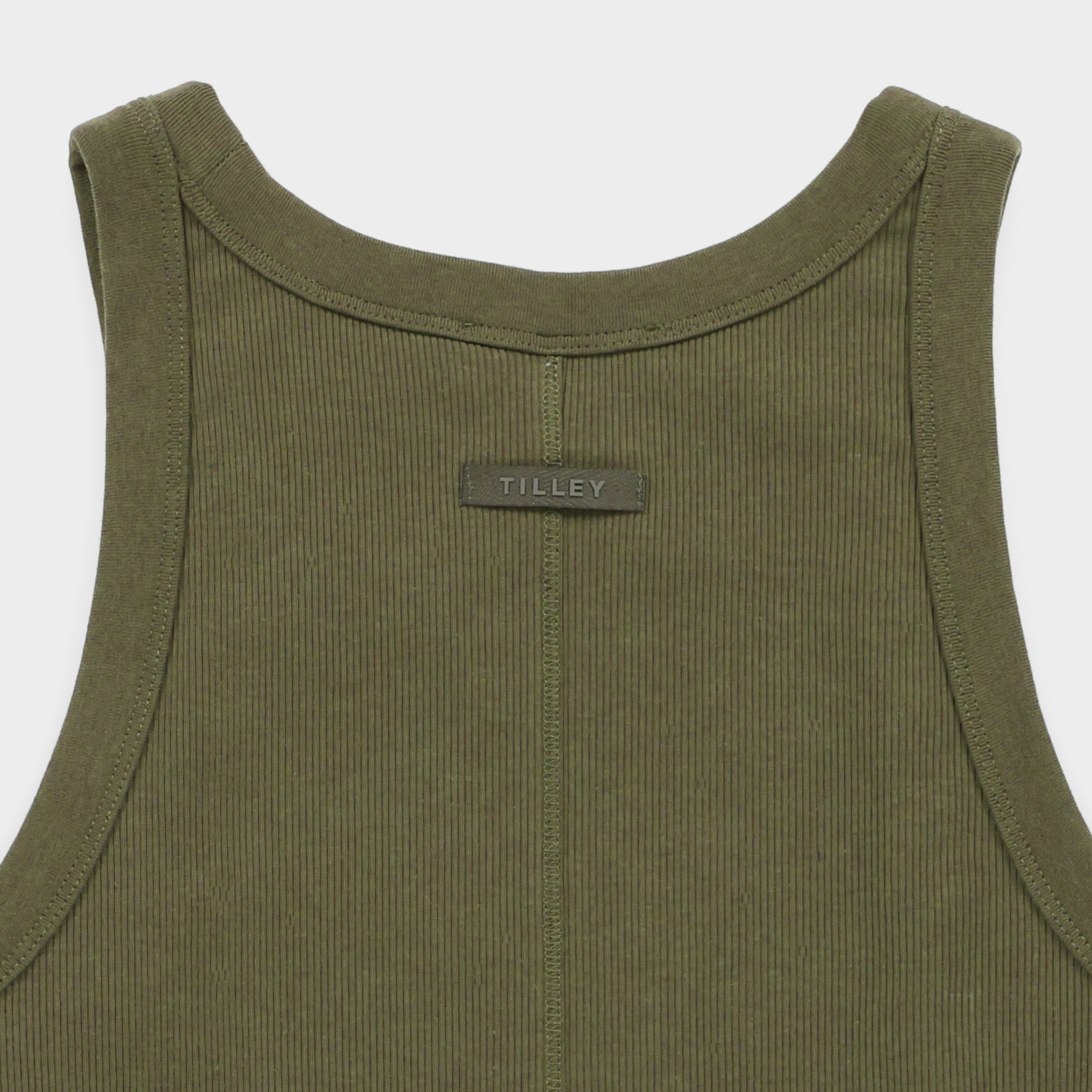 High Neck Rib Tank - Image 60