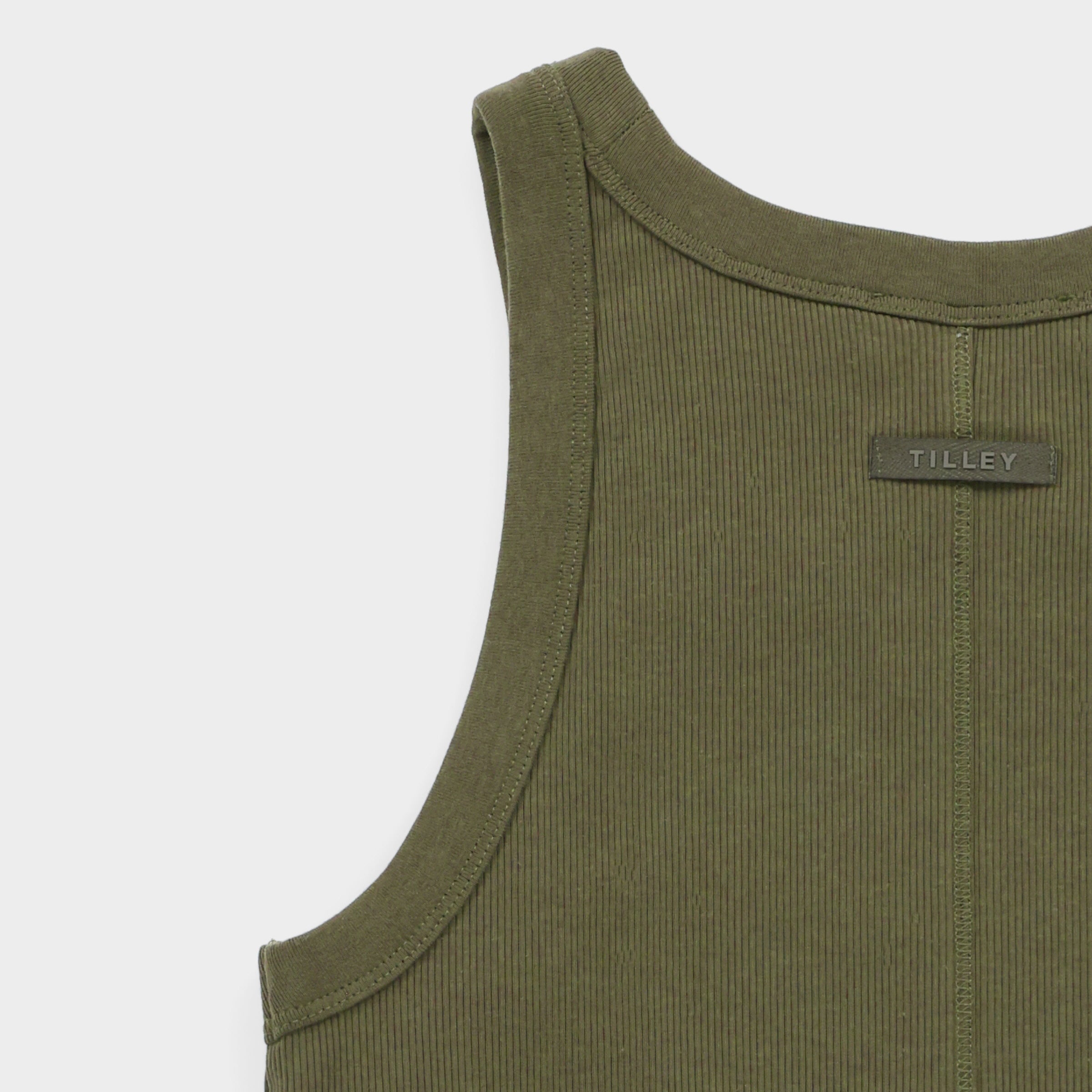 High Neck Rib Tank - Image 61