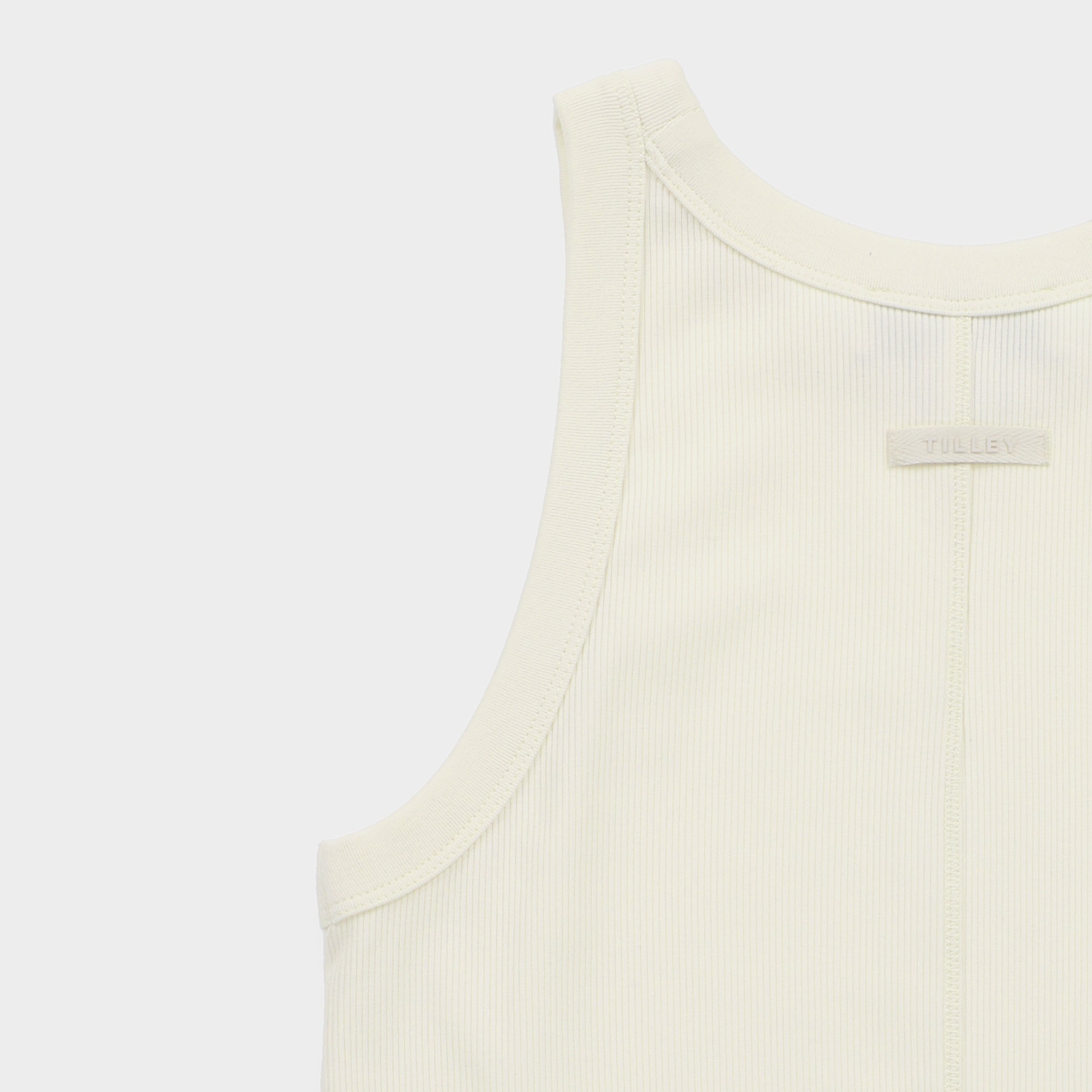 High Neck Rib Tank - Image 8