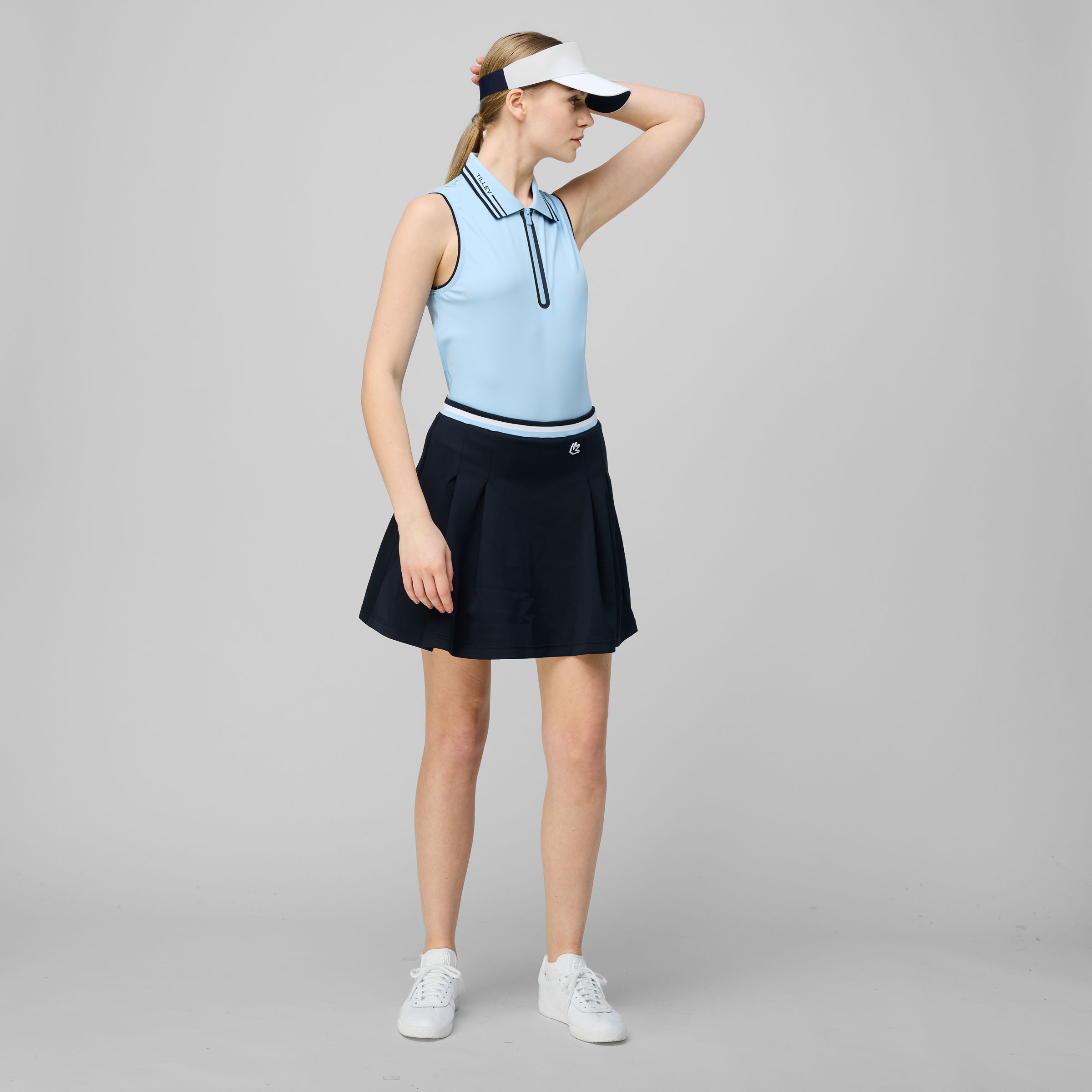 Striped Airloft Pleated Skirt - Image 8