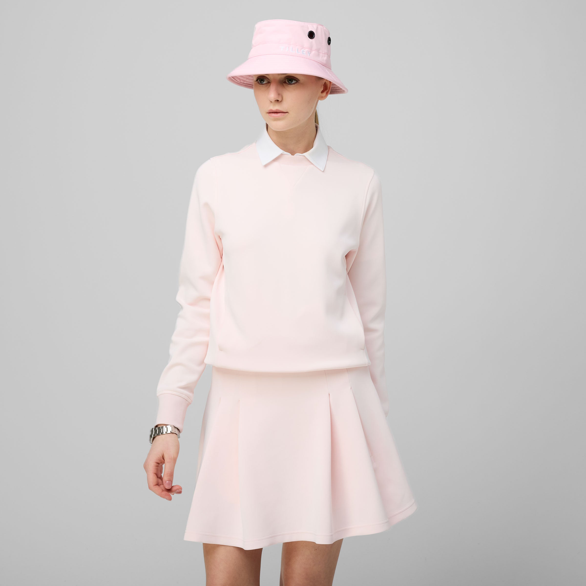 Striped Airloft Pleated Skirt - Image 11