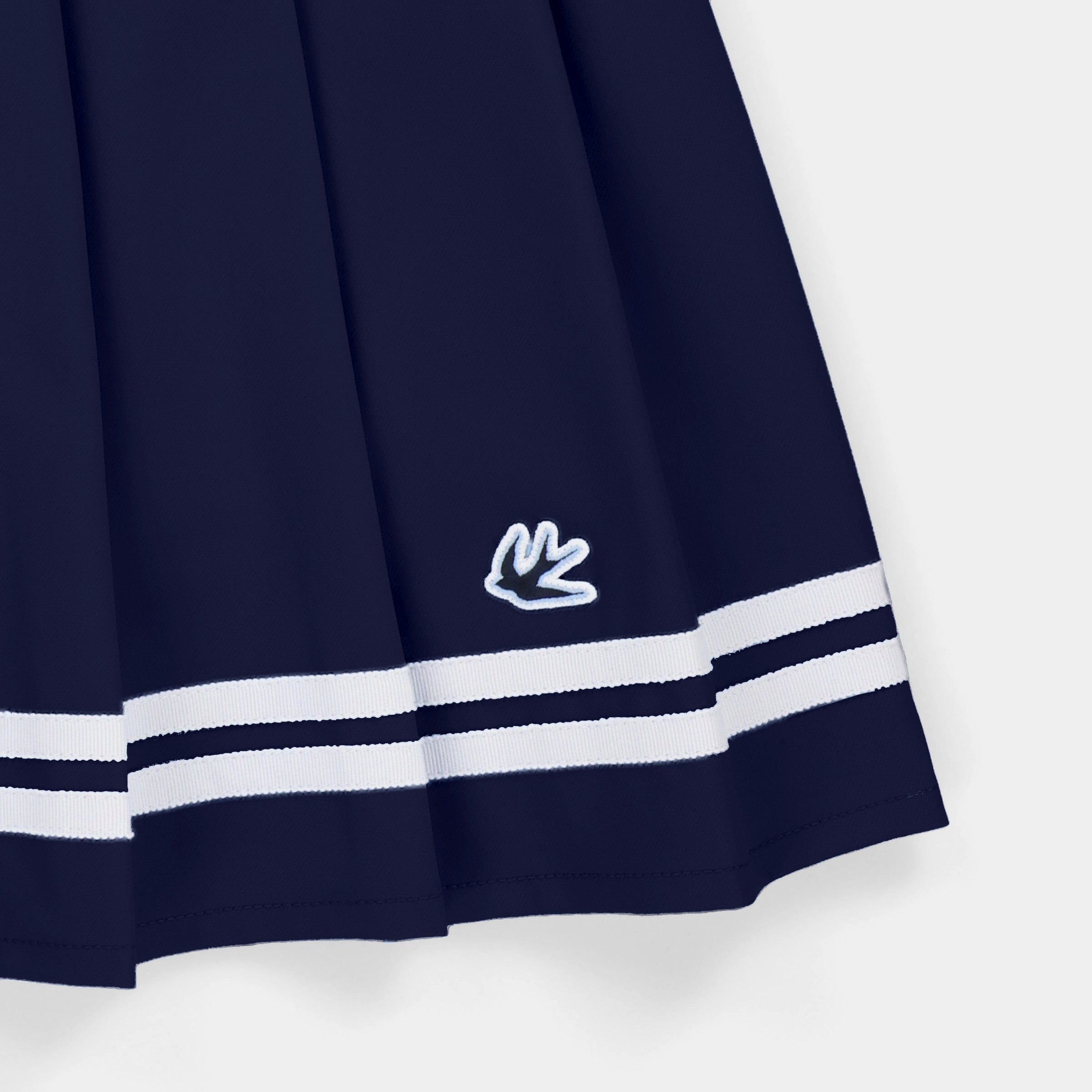 Ribbon Pleated Skirt - Image 9