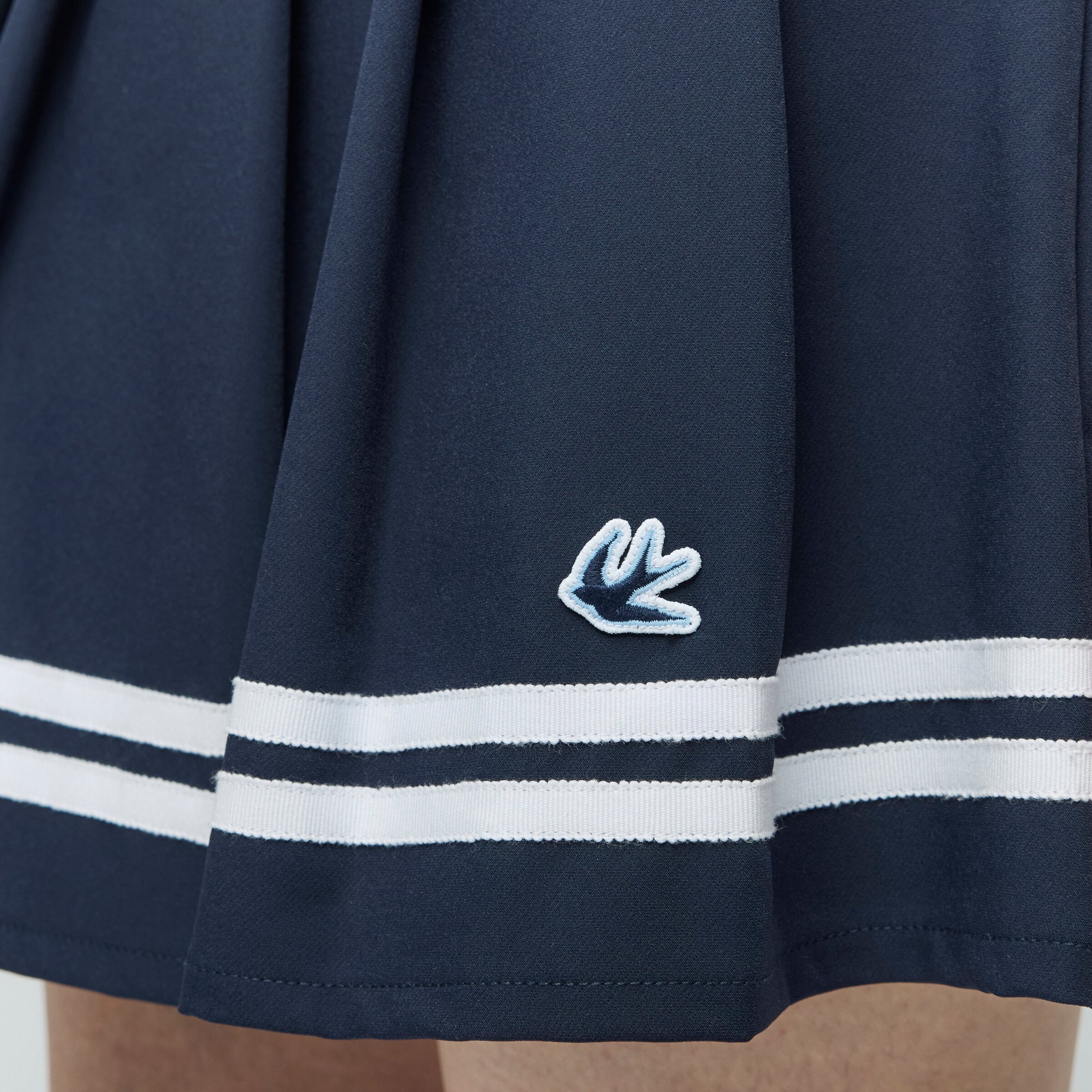 Ribbon Pleated Skirt - Image 12