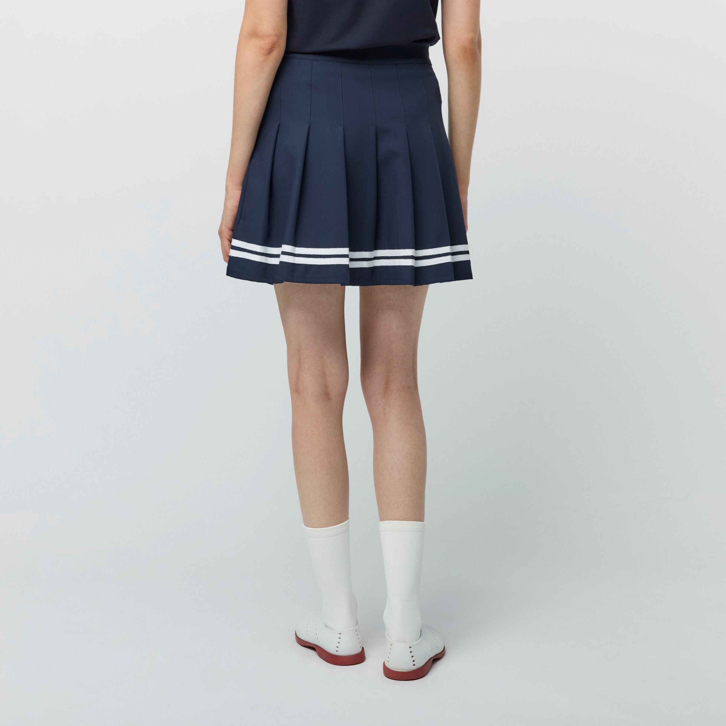 Ribbon Pleated Skirt - Image 11