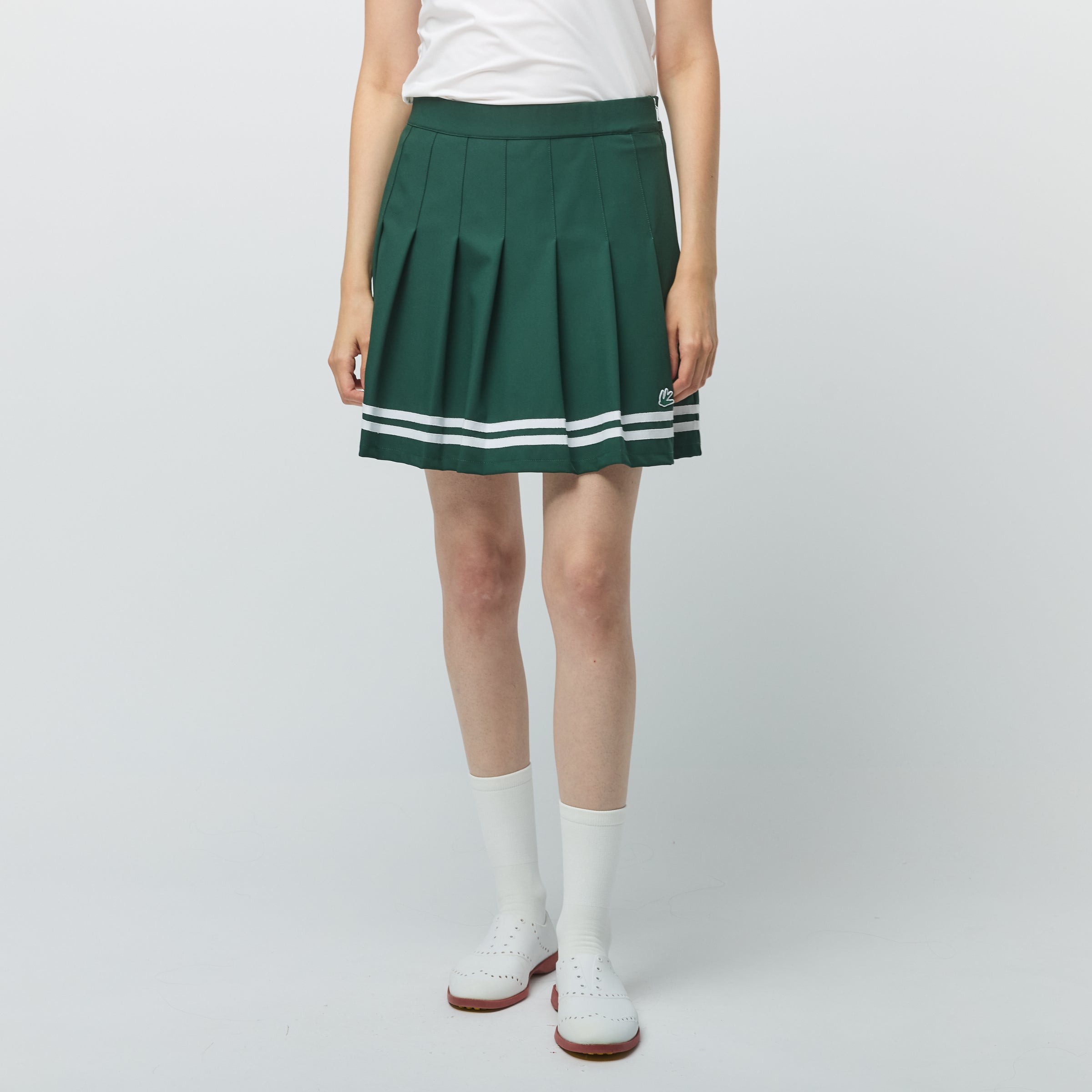 Ribbon Pleated Skirt - Image 35