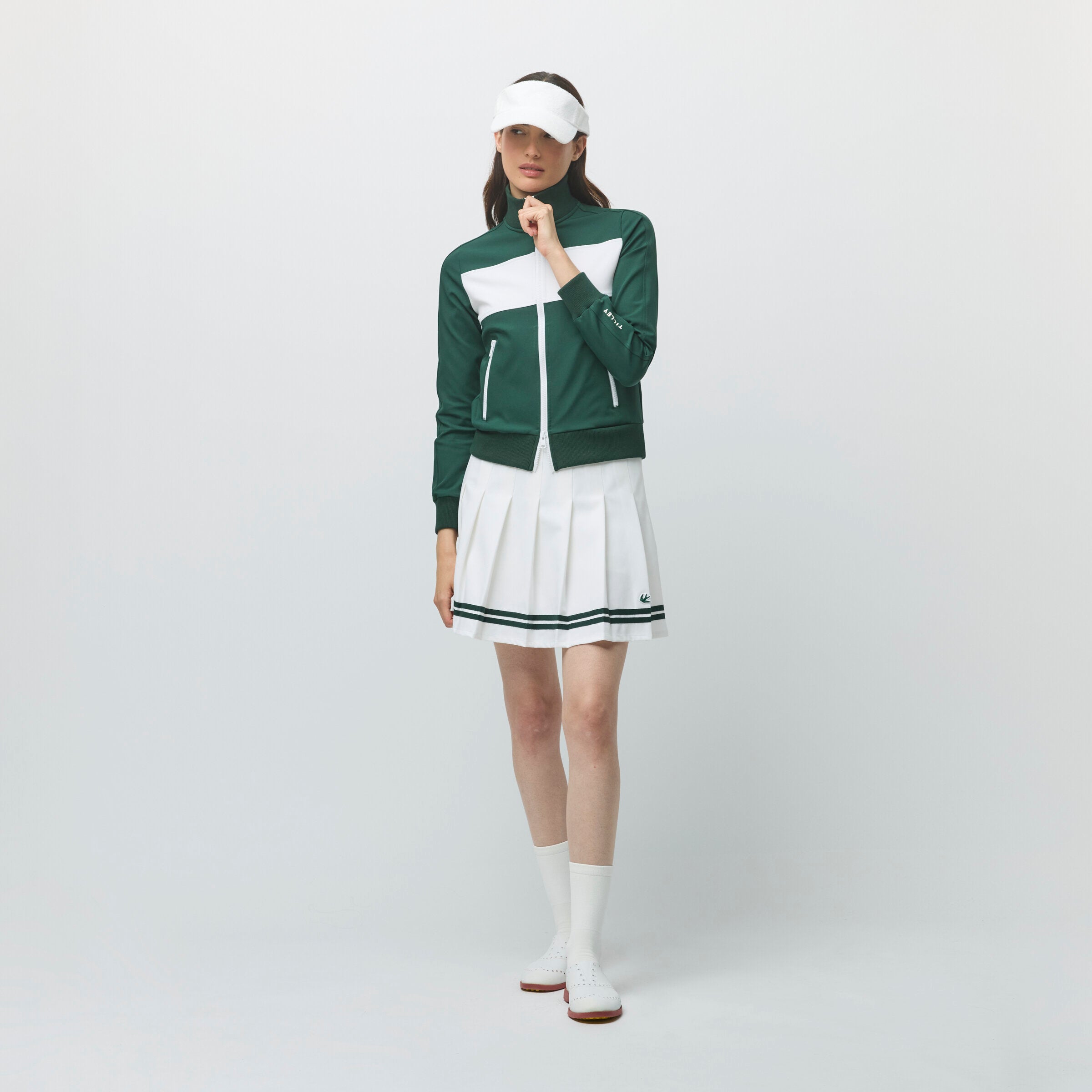 Ribbon Pleated Skirt - Image 7