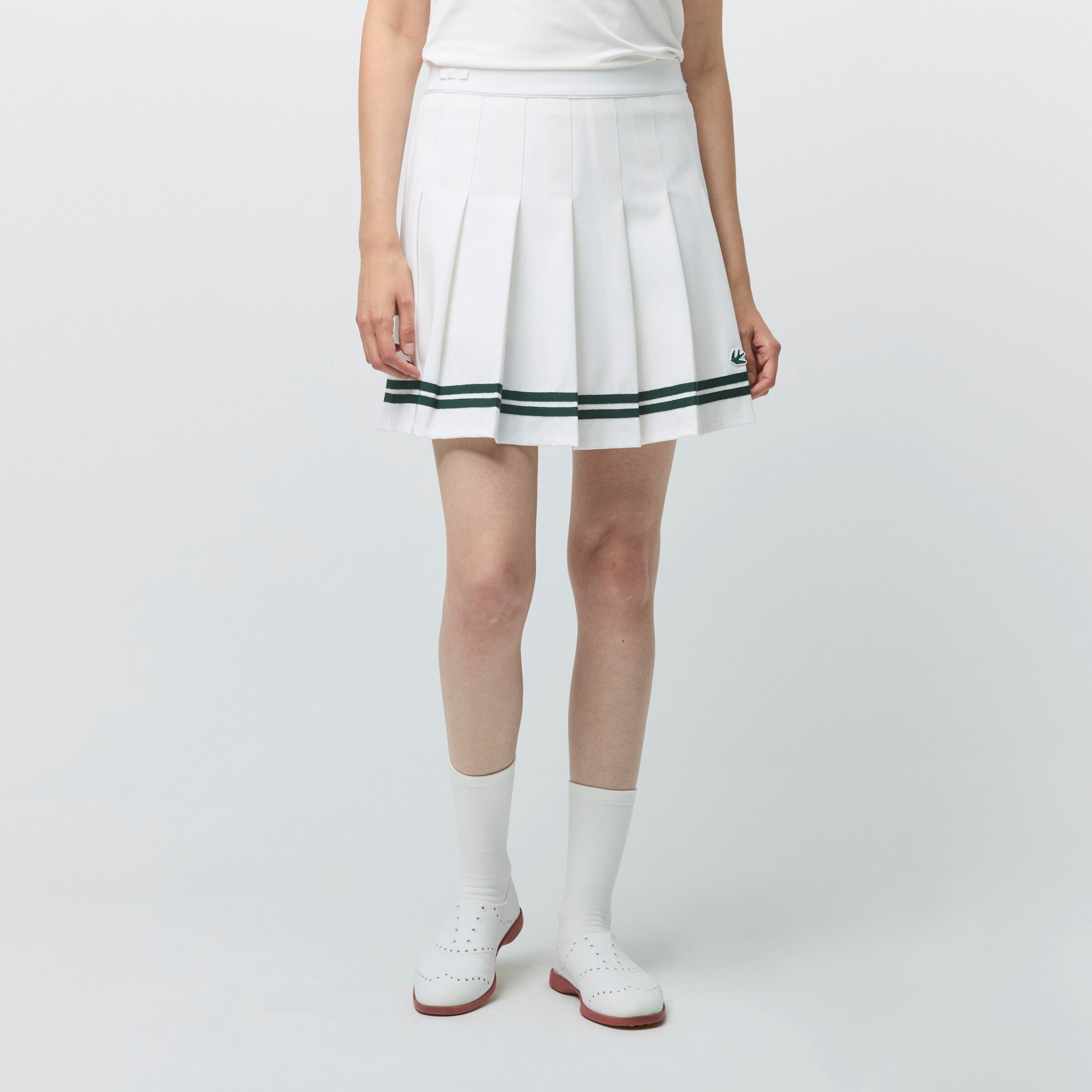 Ribbon Pleated Skirt - Image 3
