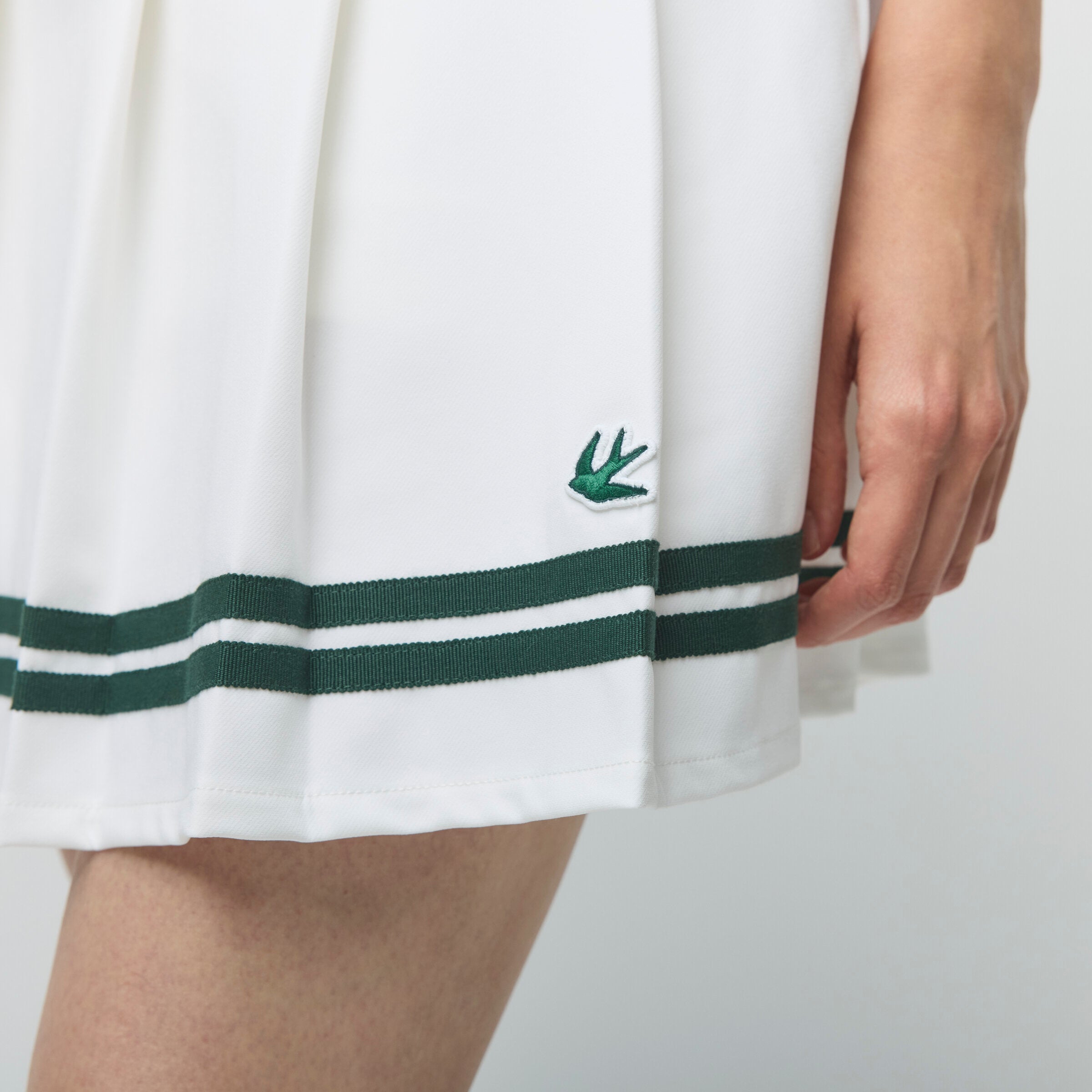 Ribbon Pleated Skirt - Image 6