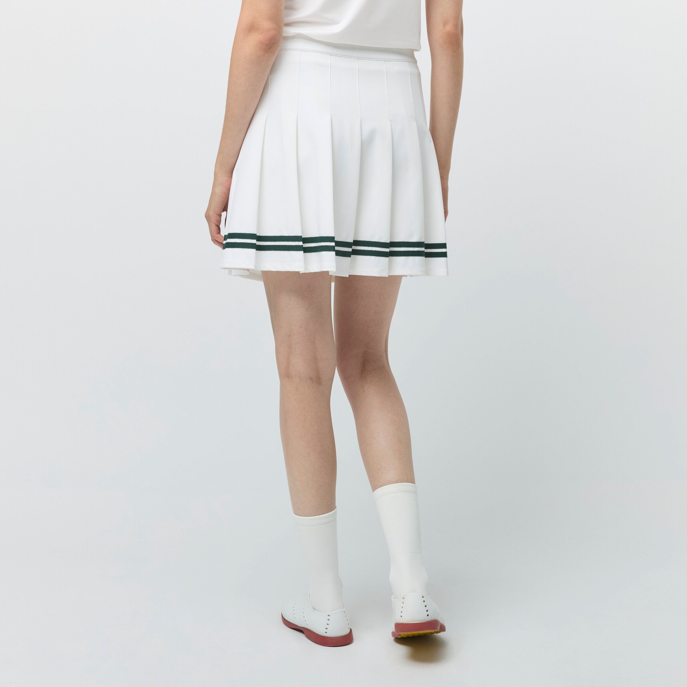 Ribbon Pleated Skirt - Image 5