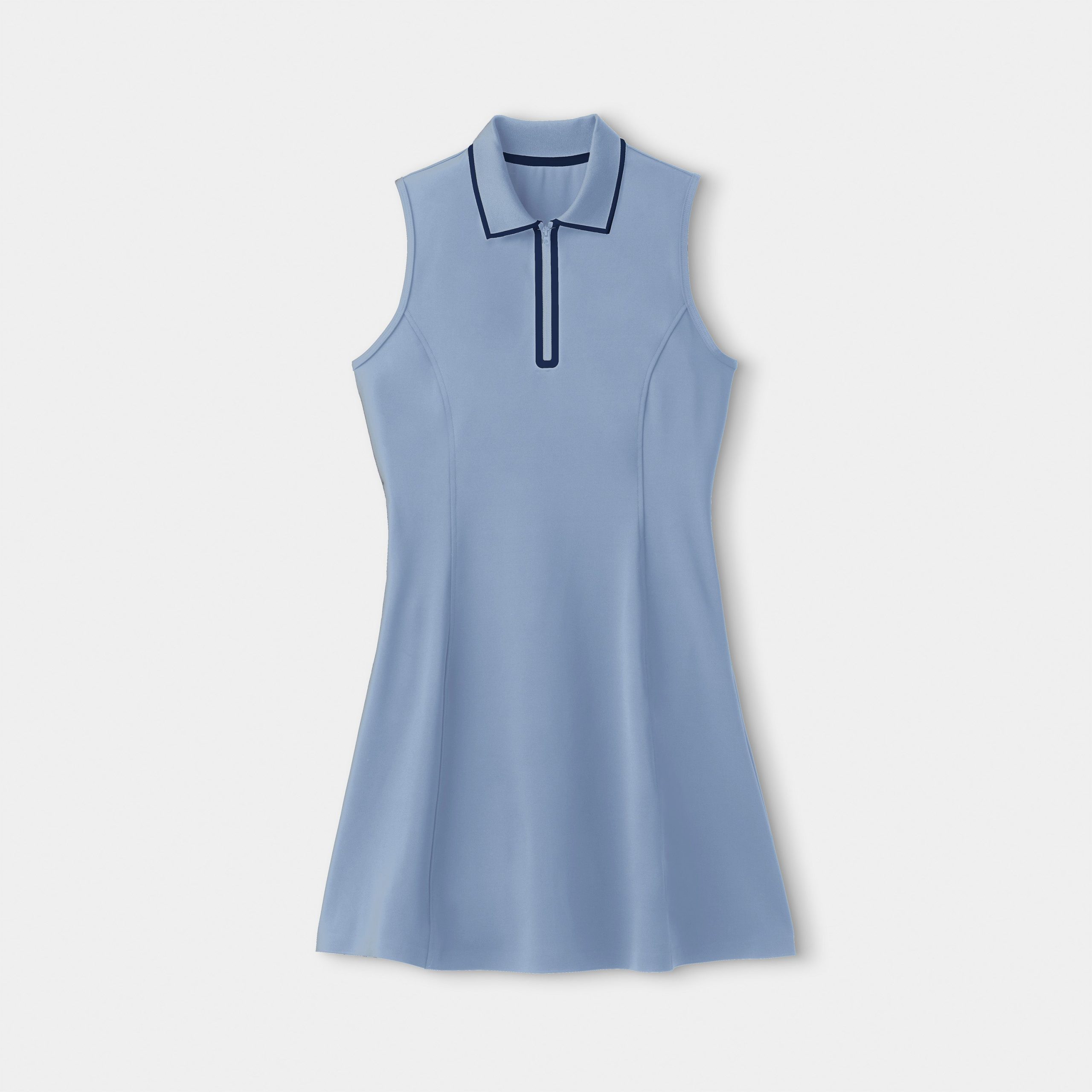 Quarter Zip Polo Dress - Image 4