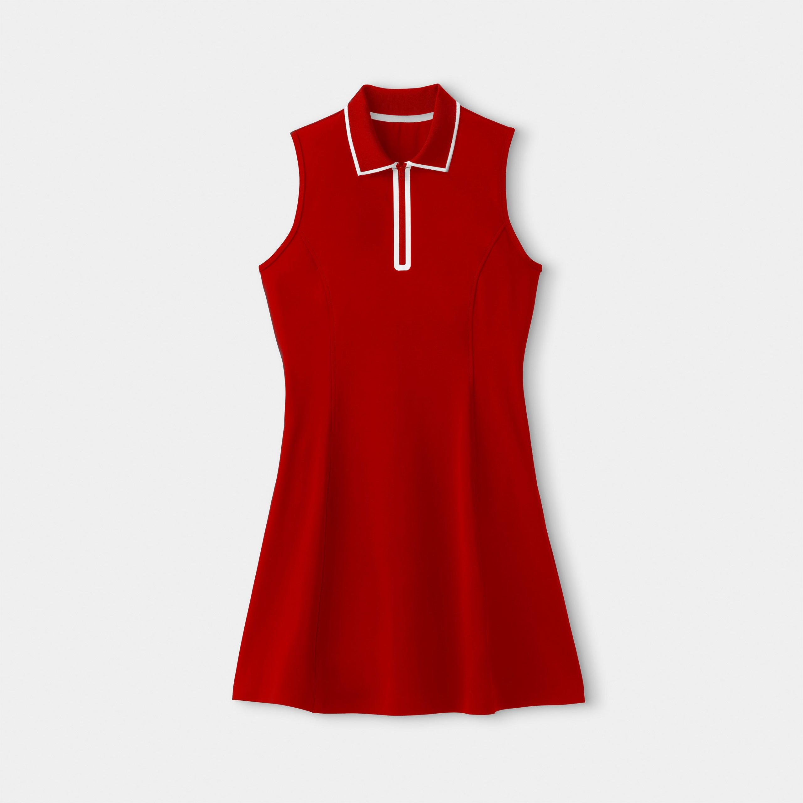 Quarter Zip Polo Dress - Image 7