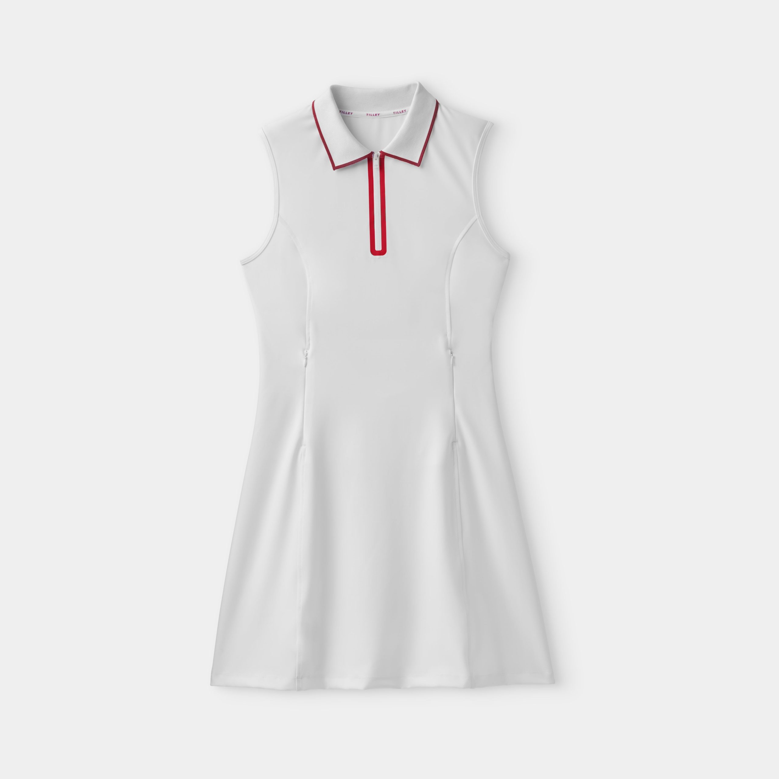 Quarter Zip Polo Dress - Image 10