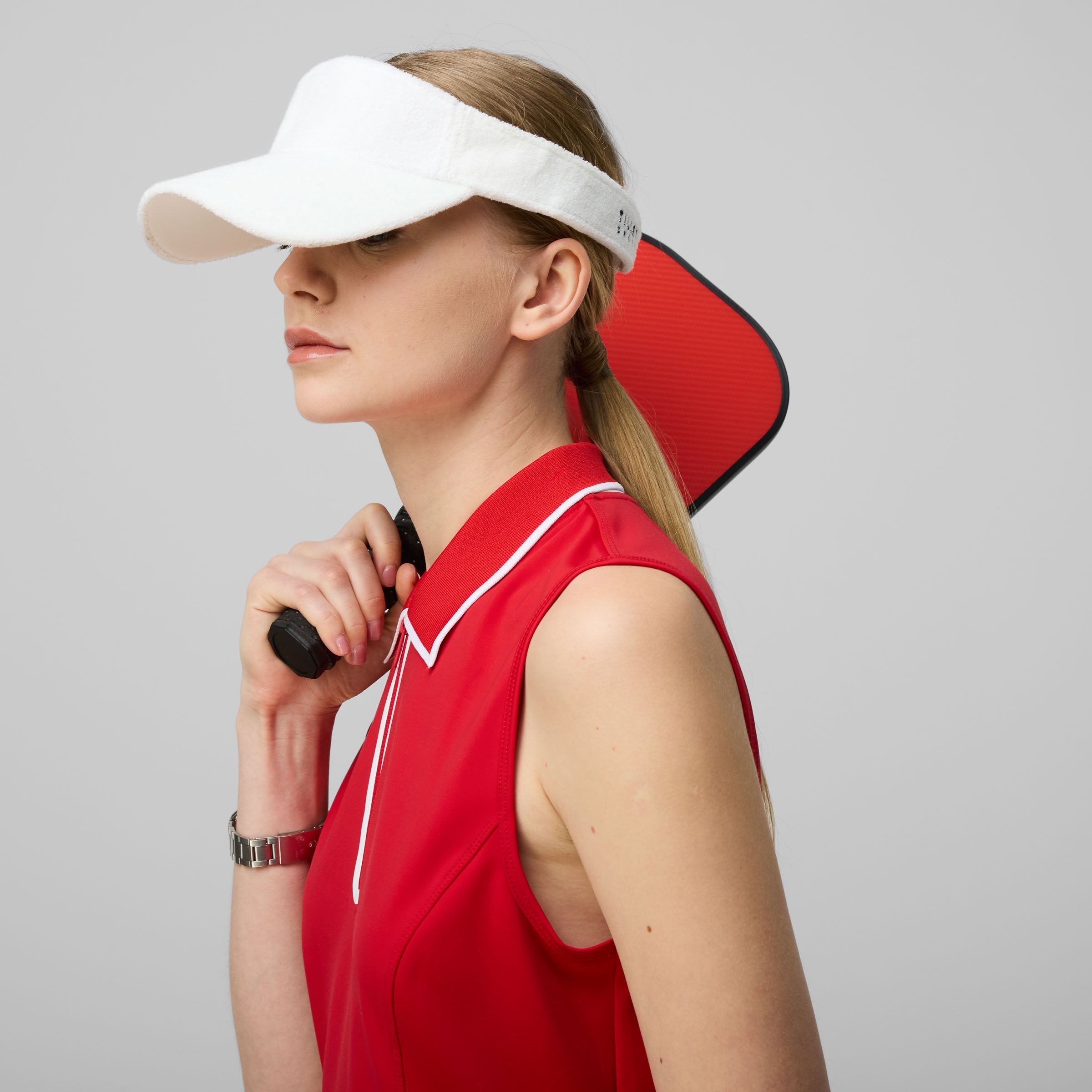 Quarter Zip Polo Dress - Image 8