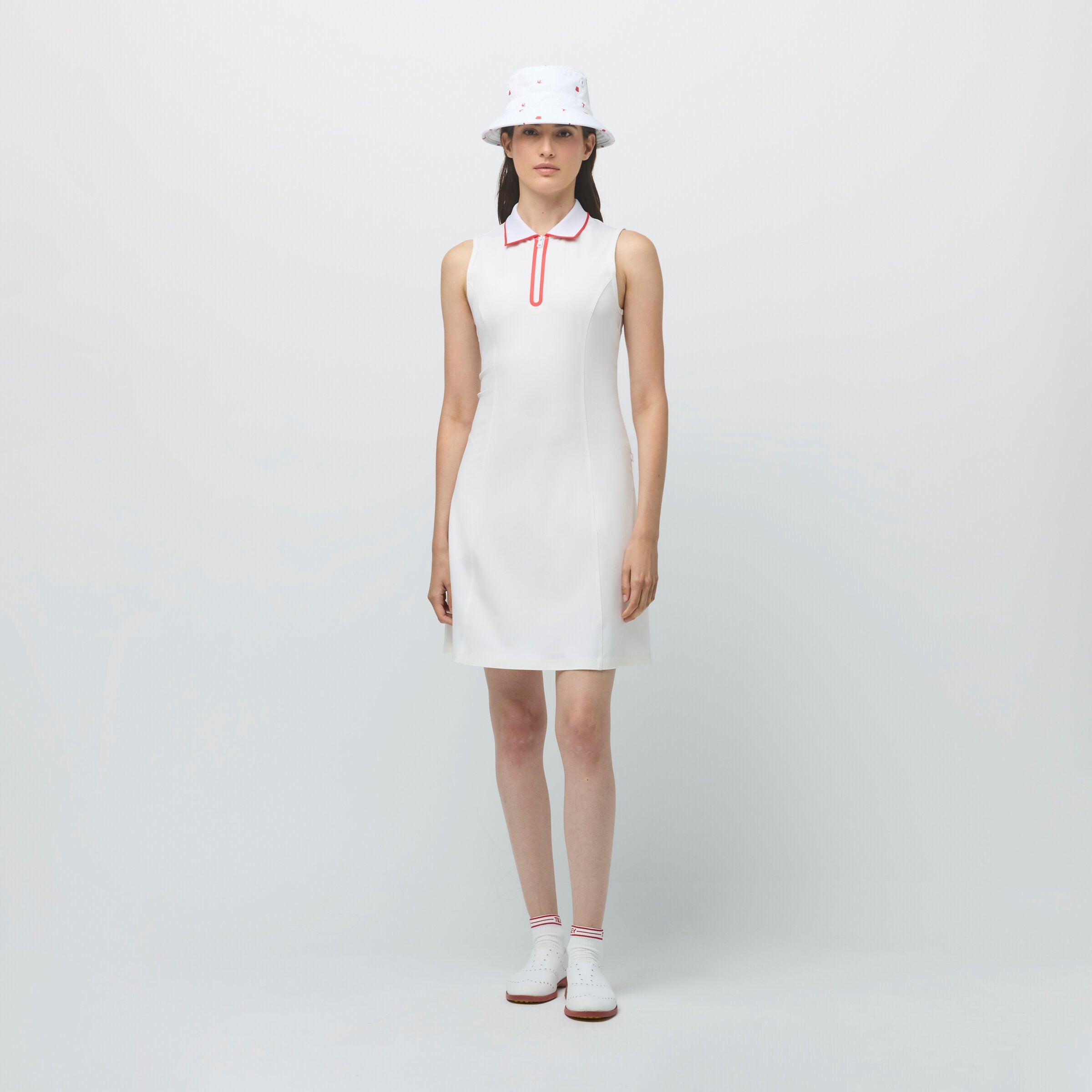 Quarter Zip Polo Dress - Image 16