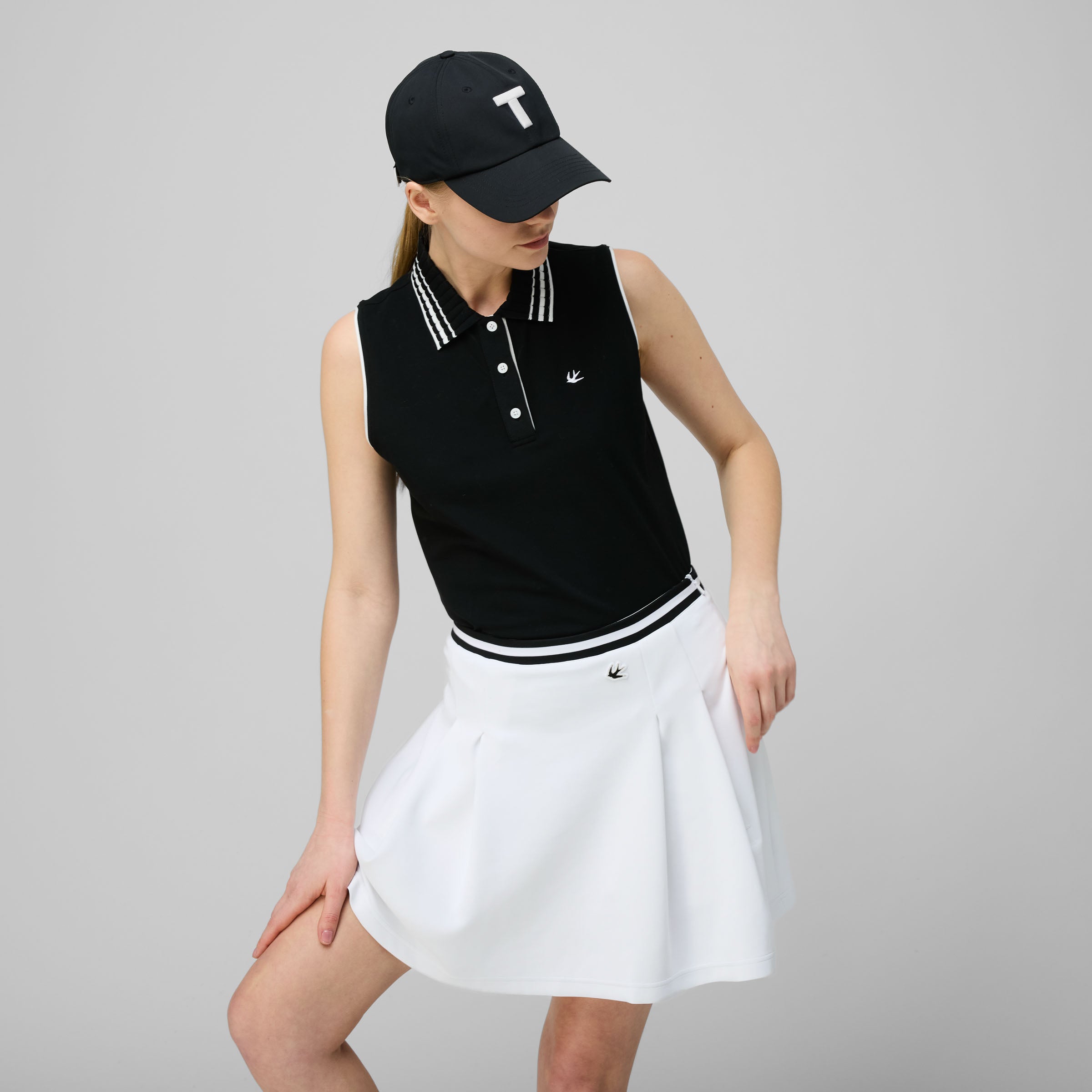 Supima Pique Sleeveless Polo - Image 5