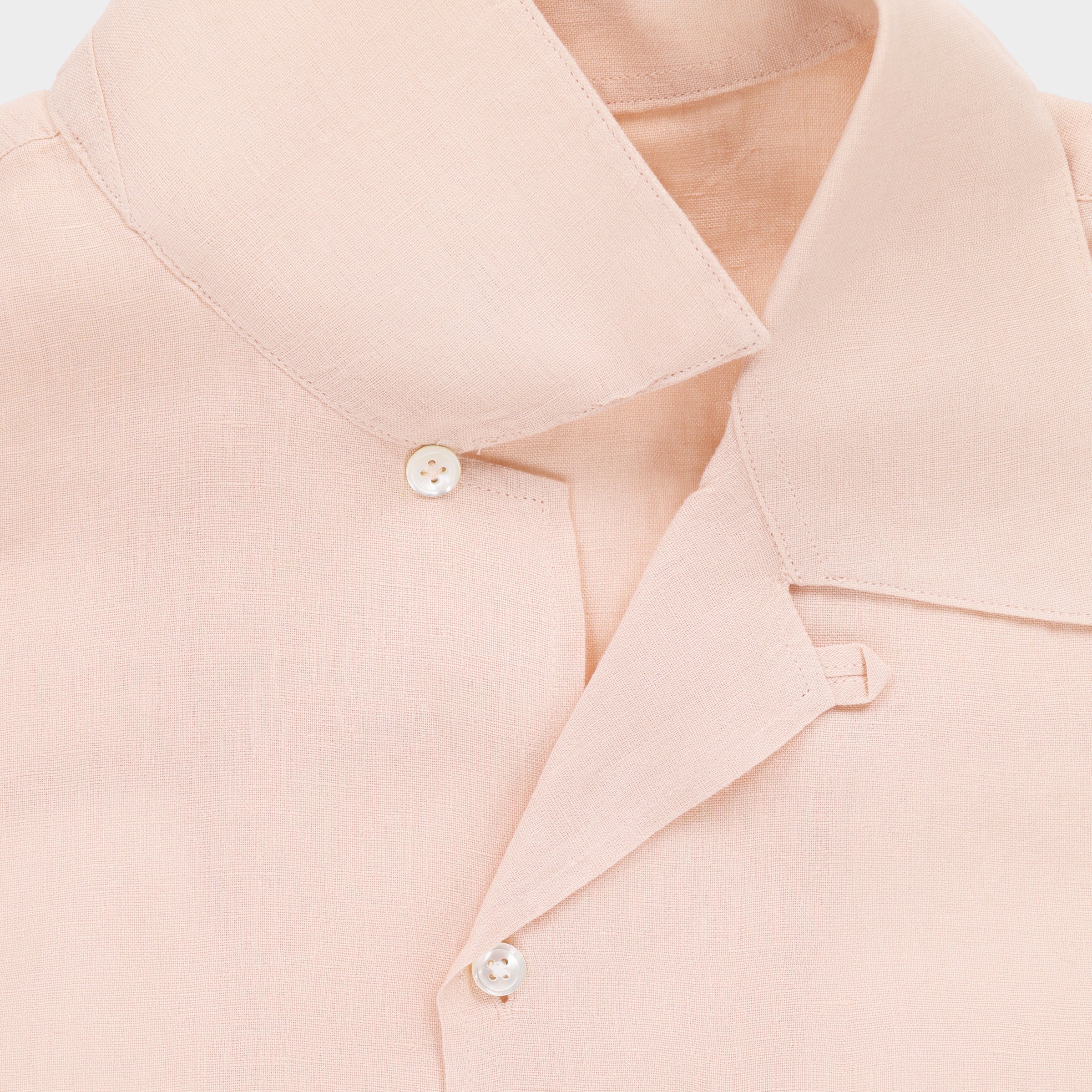 Short Sleeve Linen Camp Shirt - Image 32