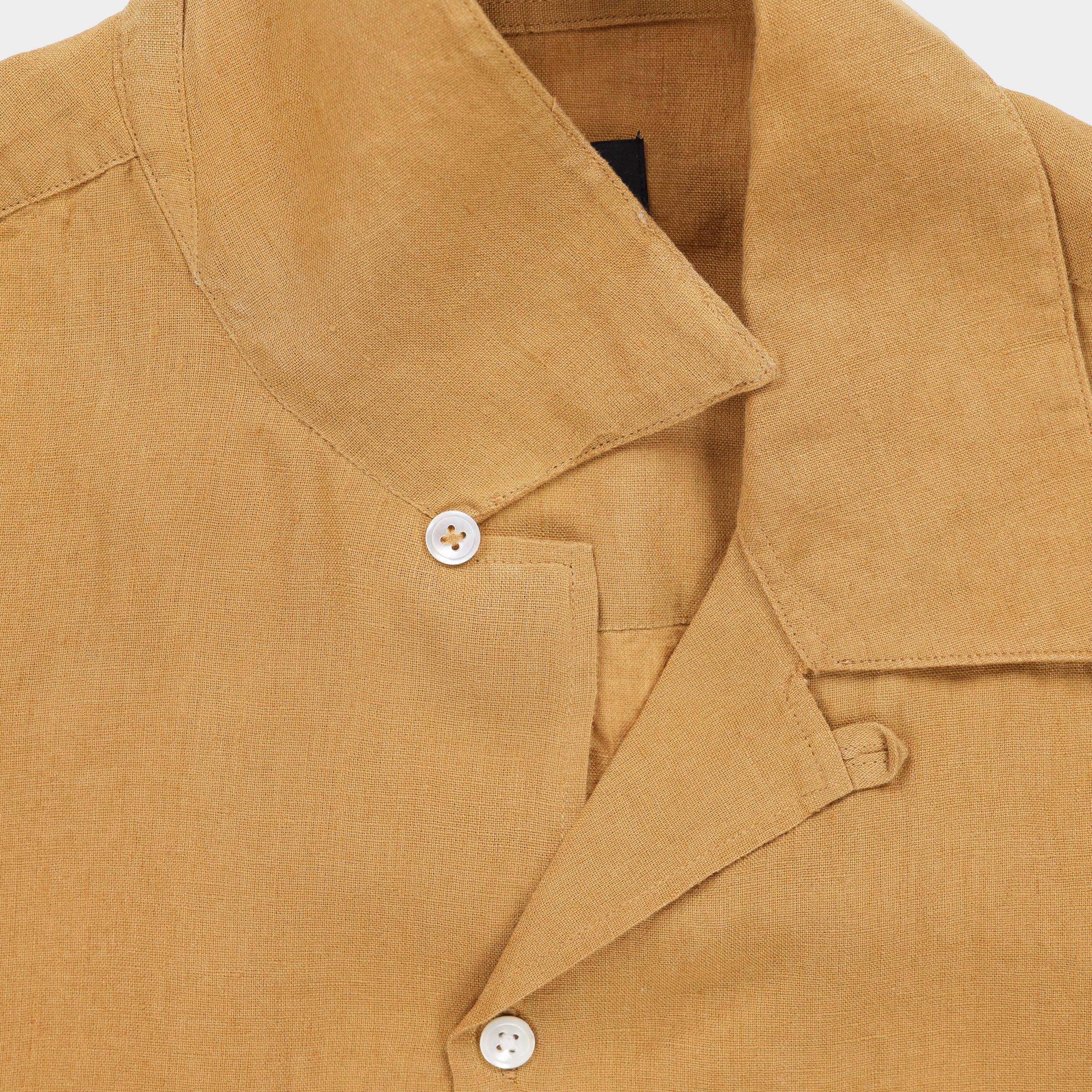 Short Sleeve Linen Camp Shirt - Image 20