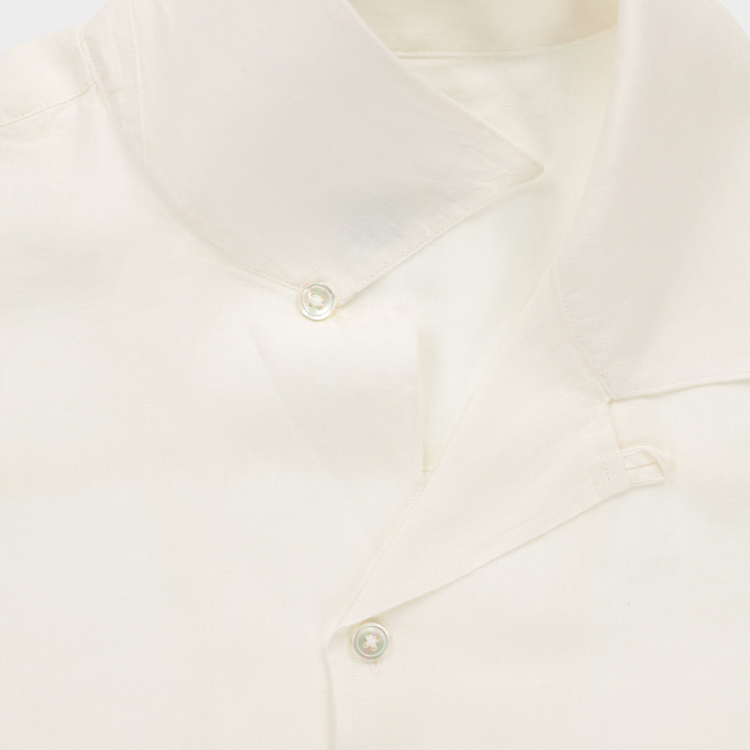 Short Sleeve Linen Camp Shirt - Image 10