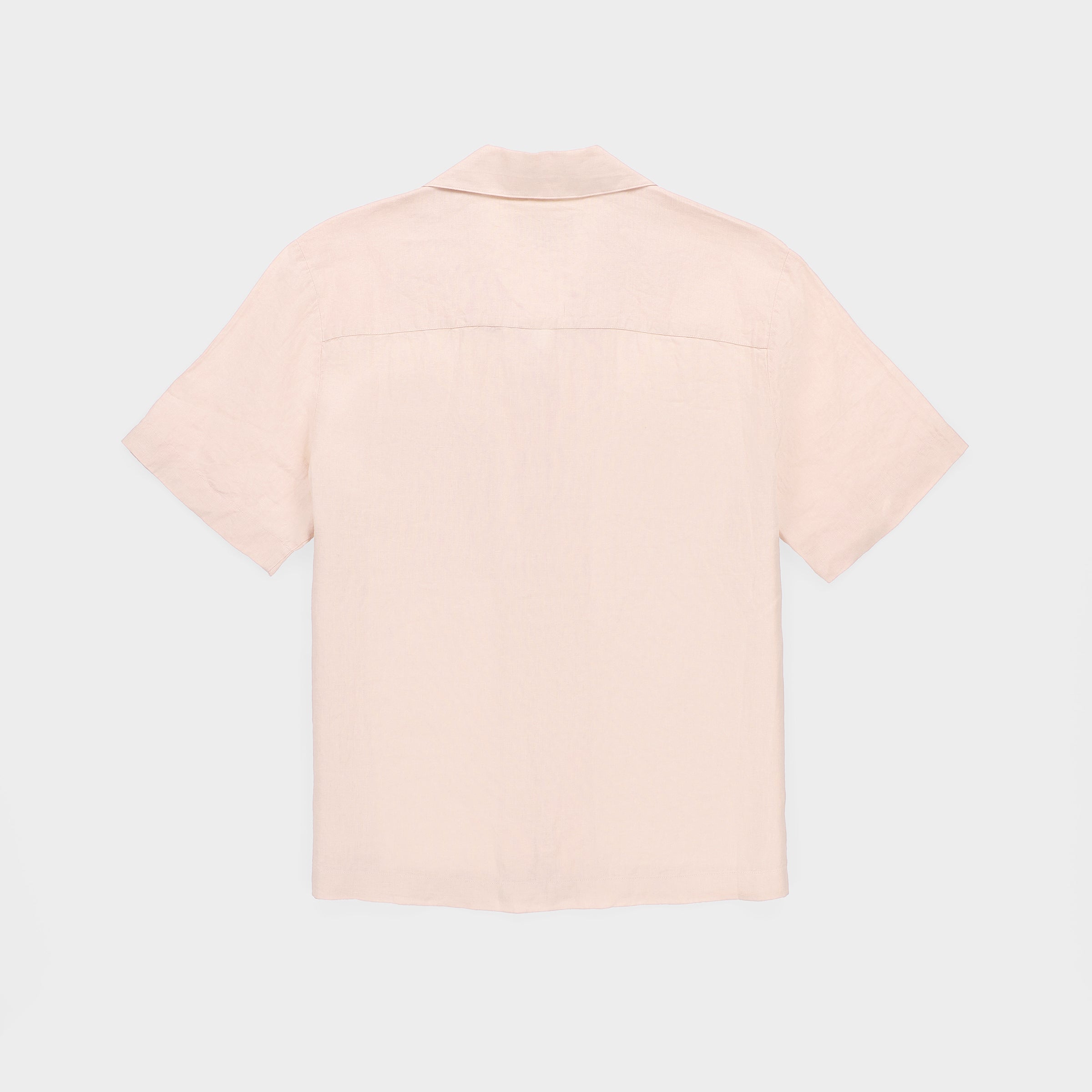 Short Sleeve Linen Camp Shirt - Image 31