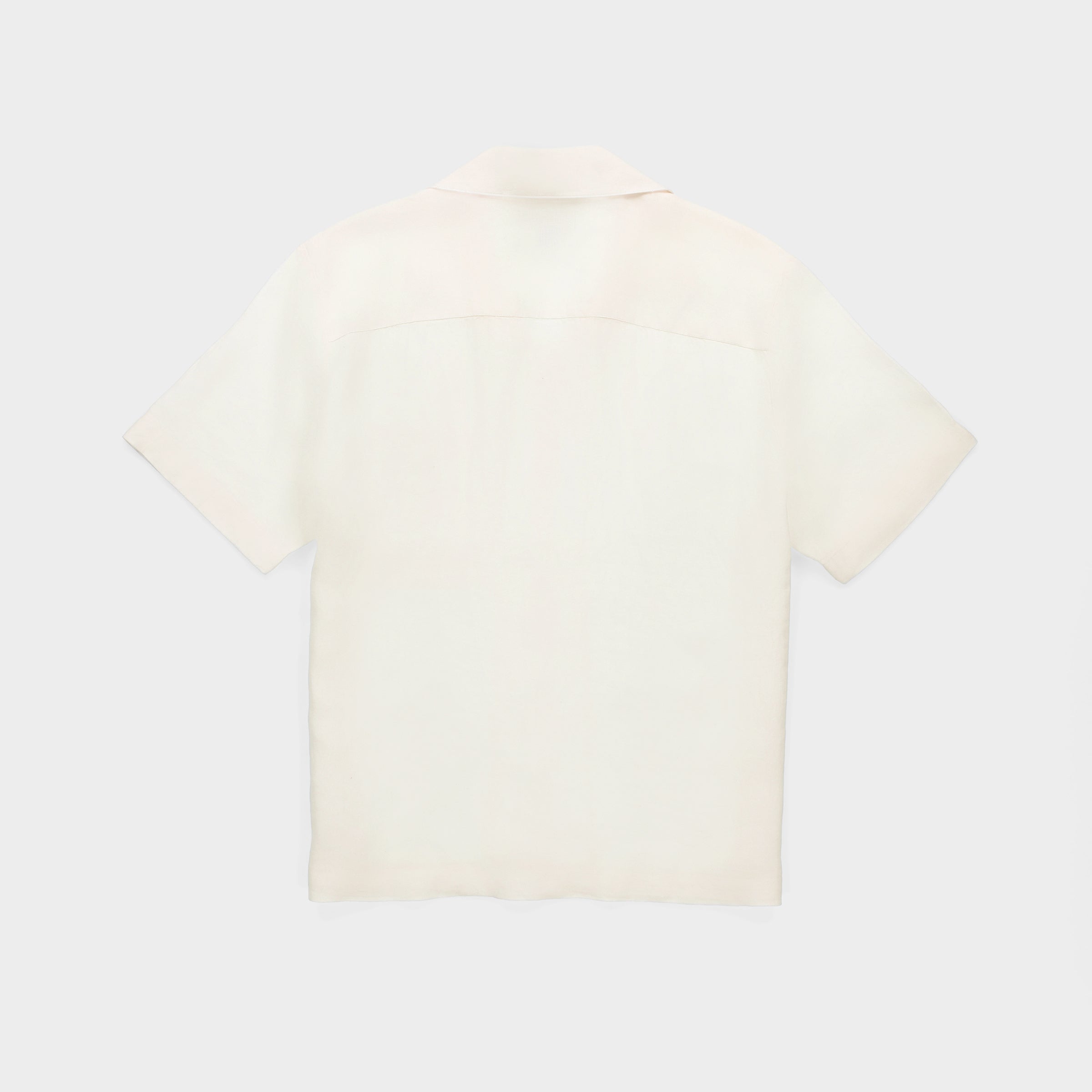 Short Sleeve Linen Camp Shirt - Image 9