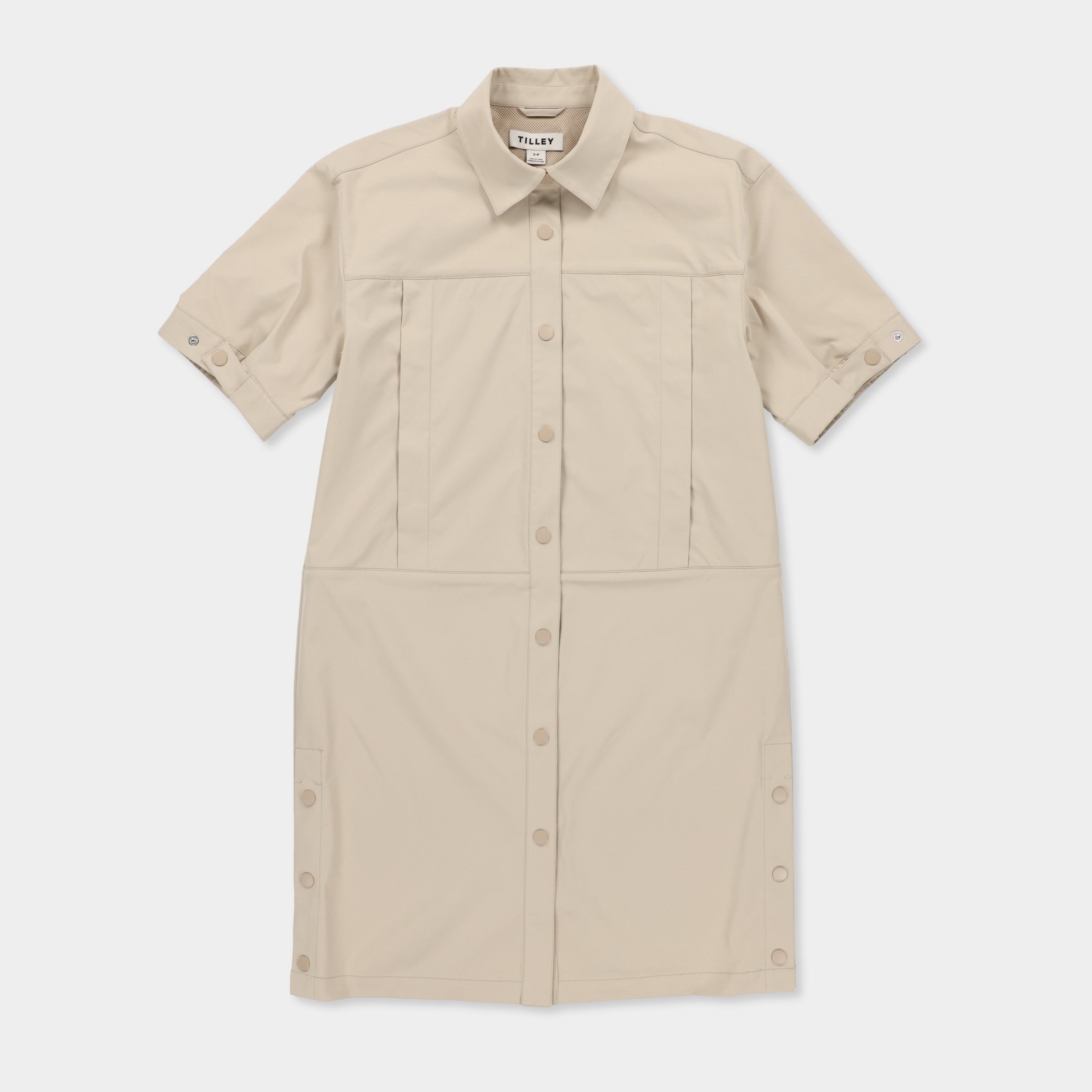 Roam Side Snap Shirt Dress - Image 10